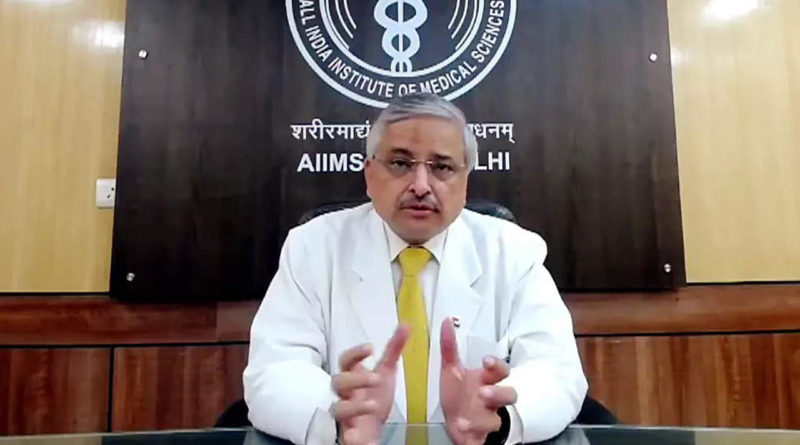 AIIMS director Dr Randeep Guleria VRS